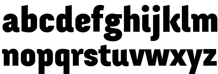 Fengardo Neue Black Font LOWERCASE