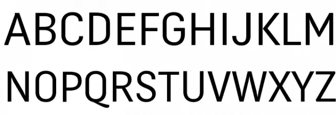 Fengardo Neue Regular 字体 大写