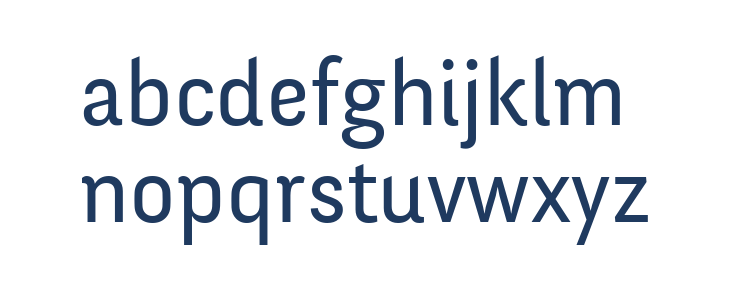 Fengardo Neue Regular Lowercase