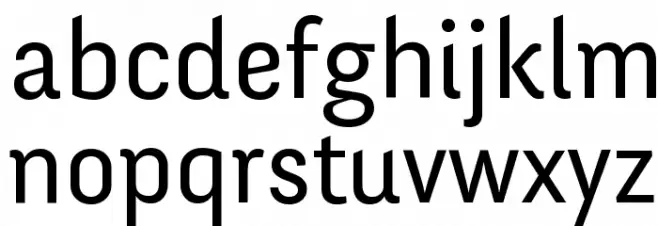 Fengardo Neue Regular 字体 小写
