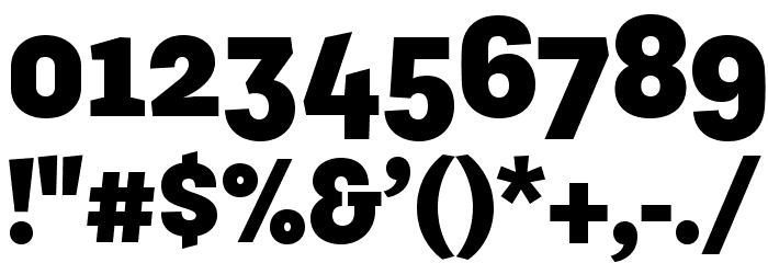 FengardoNeue-Black Font OTHER CHARS