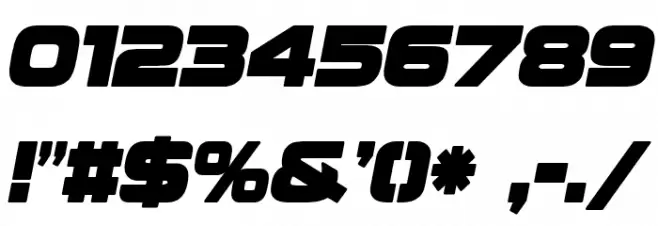 Fenix BlackletterCaps Italic Font OTHER CHARS