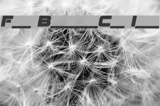 Fenix BlackletterCaps Italic Font examples