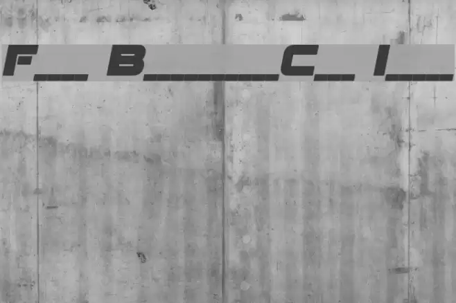 Fenix BlackletterCaps Italic Font examples