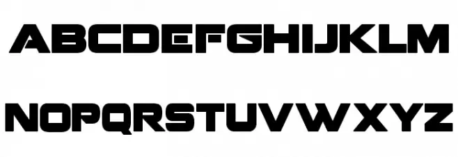Fenix BlackletterCaps Font Litere mari