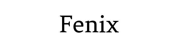 Fenix Font