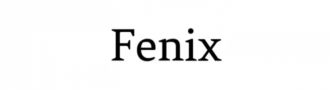 Fenix  font caratteri gratis