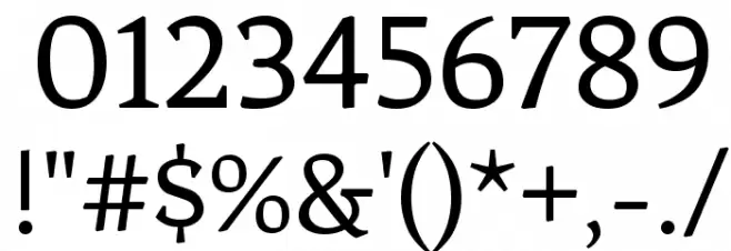 Fenix Font OTHER CHARS