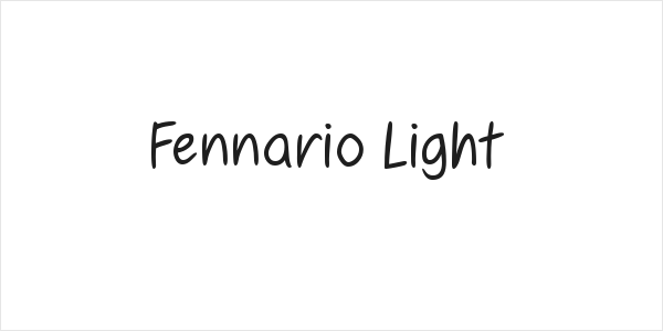 Fennario Light Logo