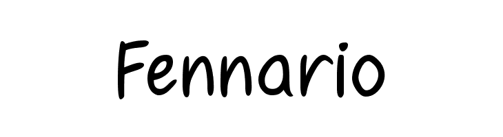 Fennario Font