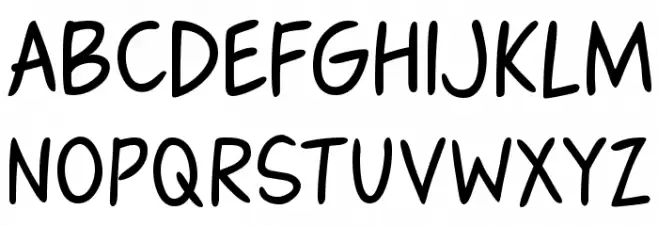 Fennario フォント 大文字