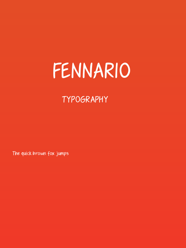 Fennario Poster
