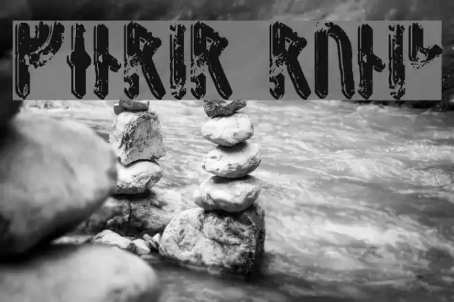 Fenrir Runic Font examples