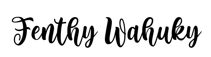 Fenthy Wahuky  免费字体下载