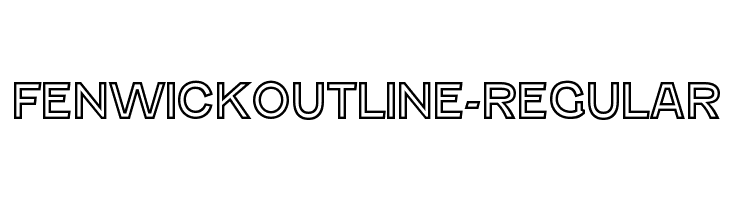 FenwickOutline-Regular Font