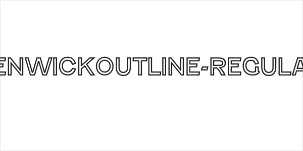 FenwickOutline-Regular Logo
