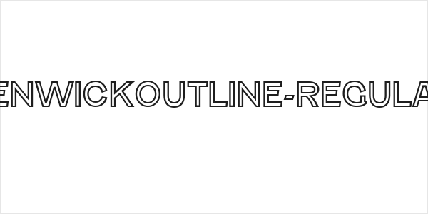FenwickOutline-Regular Logo