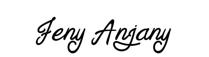 Feny Anjany  免费字体下载