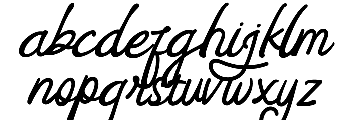 Feny Anjany Font LOWERCASE