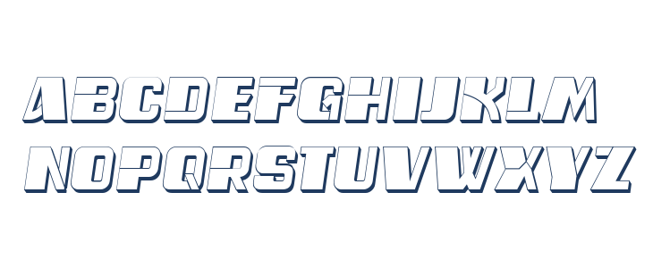 Ferda Hollow Italic Lowercase