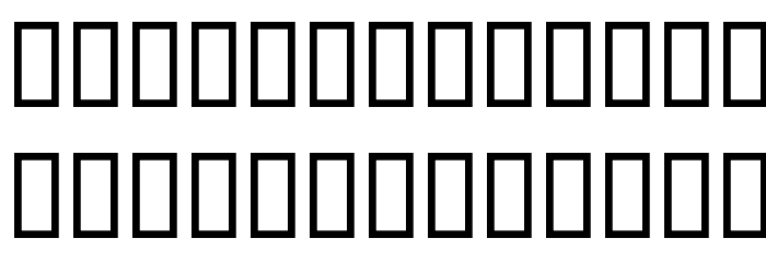 Ferdawsi Font LOWERCASE
