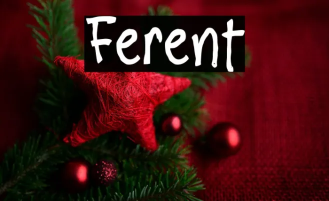 Ferent Example 1