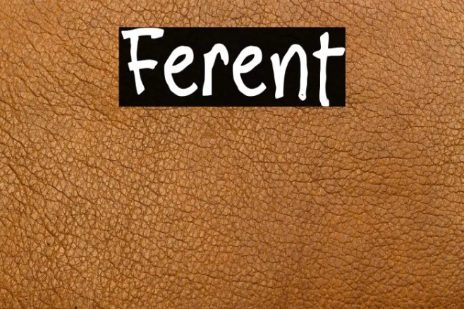 Ferent Example 2