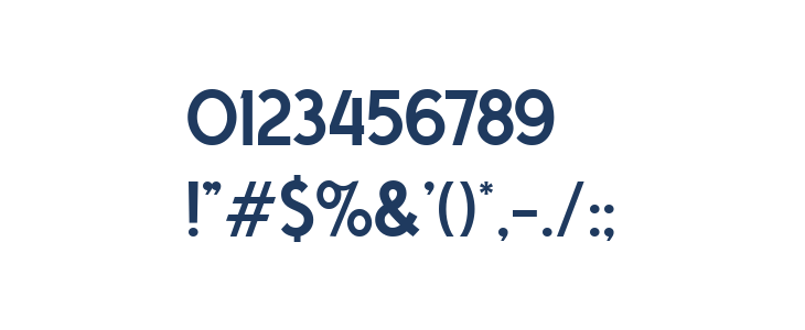 Ferghaus Sans Other Characters