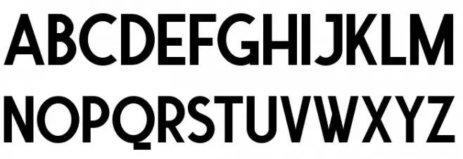 Ferghaus Sans フォント 大文字