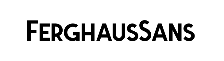 FerghausSans  font caratteri gratis