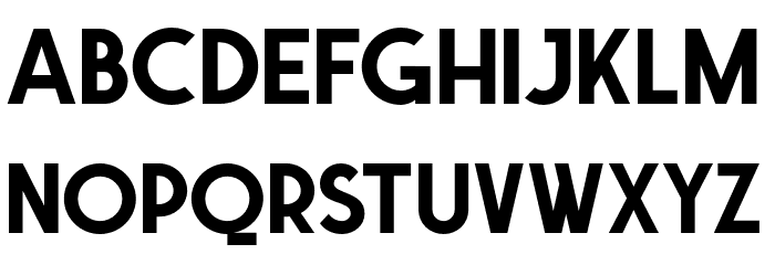 FerghausSans Font LOWERCASE