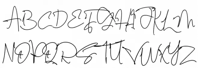 Fergitta Font Litere mari