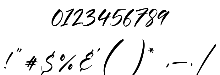 Ferguson Hunter Font OTHER CHARS