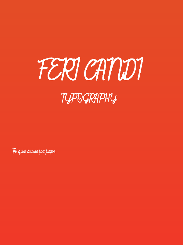 Feri Candi Poster