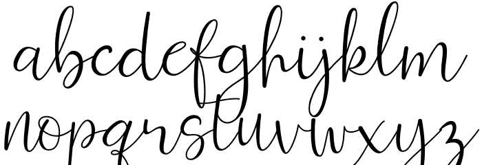 Ferinitta Font LOWERCASE