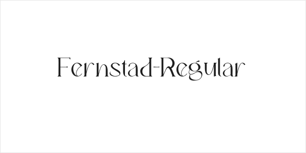 Fernstad-Regular Logo