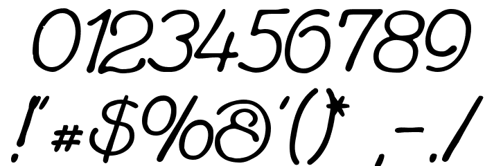 Feronia Font OTHER CHARS