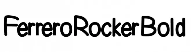 Ferrero Rocker Bold  Frei Schriftart Herunterladen