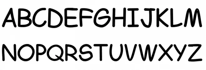 Ferrero Rocker Bold フォント 大文字