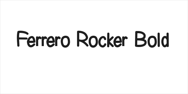 Ferrero Rocker Bold Logo