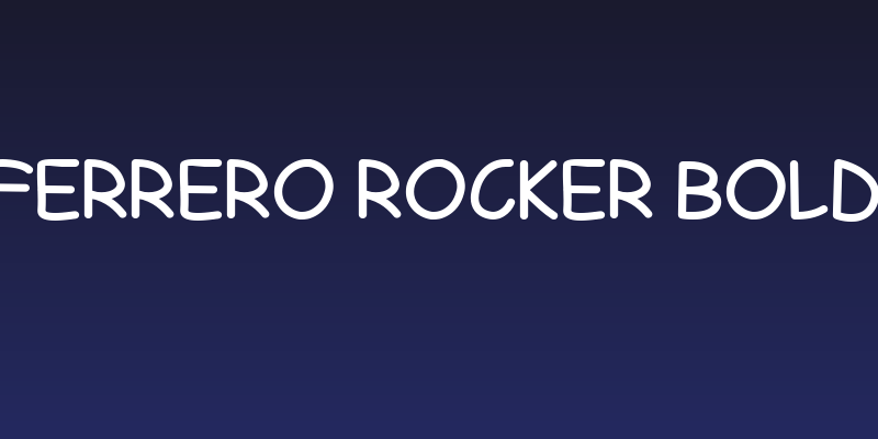 Ferrero Rocker Bold Social Header