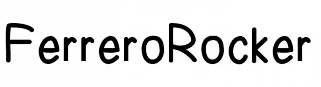 Ferrero Rocker  Frei Schriftart Herunterladen