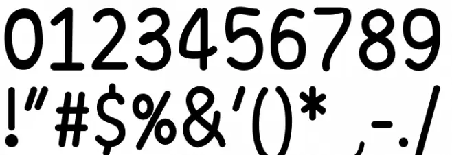 Ferrero Rocker Font OTHER CHARS