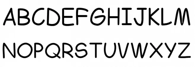 Ferrero Rocker Schriftart Groß