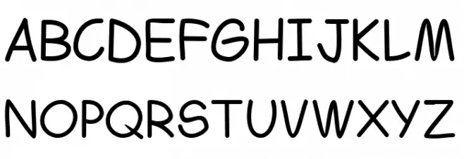 Ferrero Rocker Font Litere mari