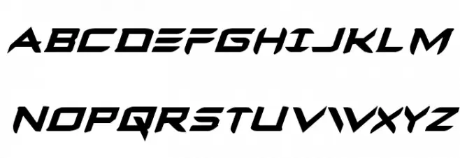 Ferret Face Bold Italic Fuentes MAYÚSCULAS