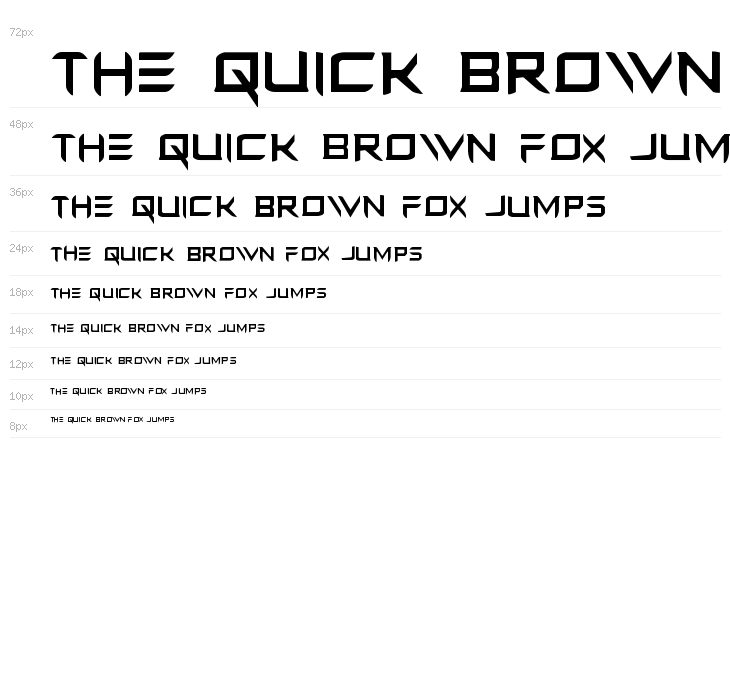 Ferret Face Condensed Waterfall