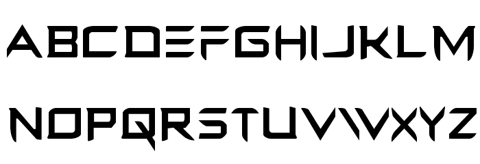 Ferret Face Condensed Font LOWERCASE