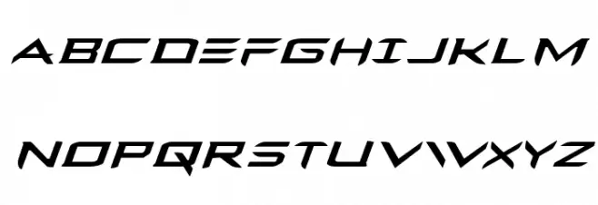Ferret Face Expanded Italic Fuentes MAYÚSCULAS