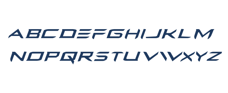 Ferret Face Expanded Italic Lowercase